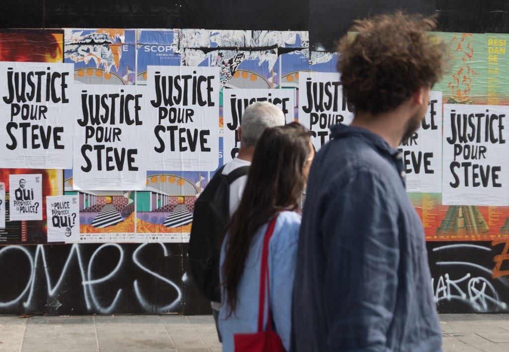 New Posters Asking 'Justice For Steve' Posted In Nantes