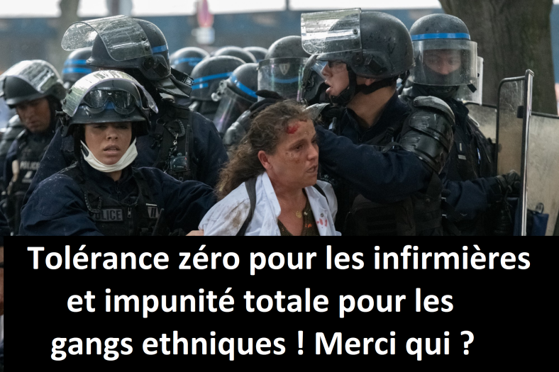 infirmic3a8res-policiers-manifestations-policiers-en-colc3a8re-personnel-soignant-maintien-de-lordre
