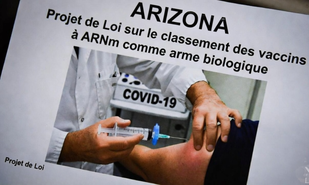 Arizona : un projet de loi controversé classe les injections d’ARNm comme armes biologiques