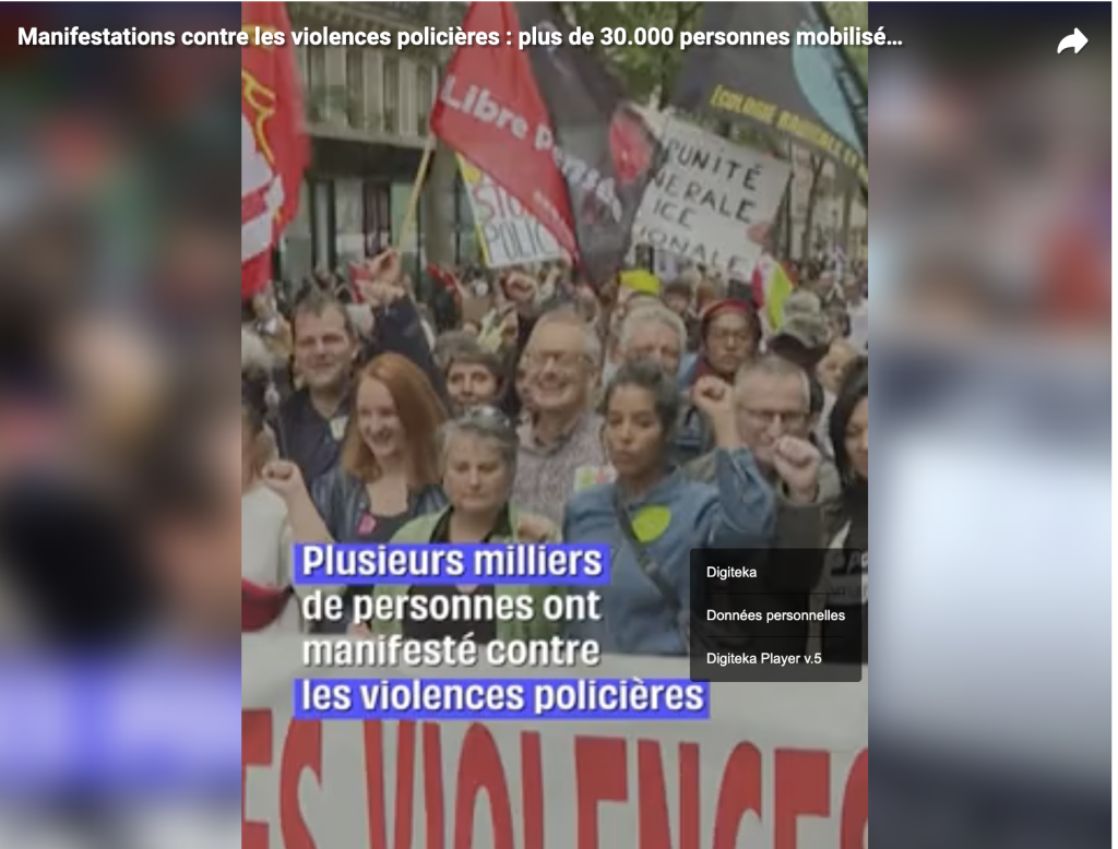 Violences policières : la Cour des comptes pointe le manque de transparence des procédures disciplinaires