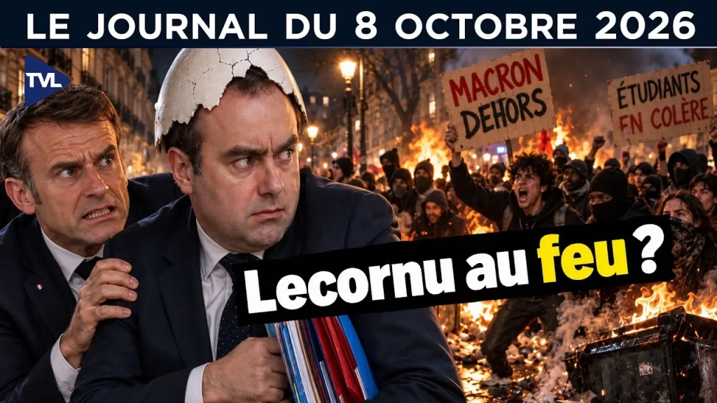 Lycées, carburants, économie : le naufrage Macron – JT du jeudi 8 octobre 2026 (TV Libertés)