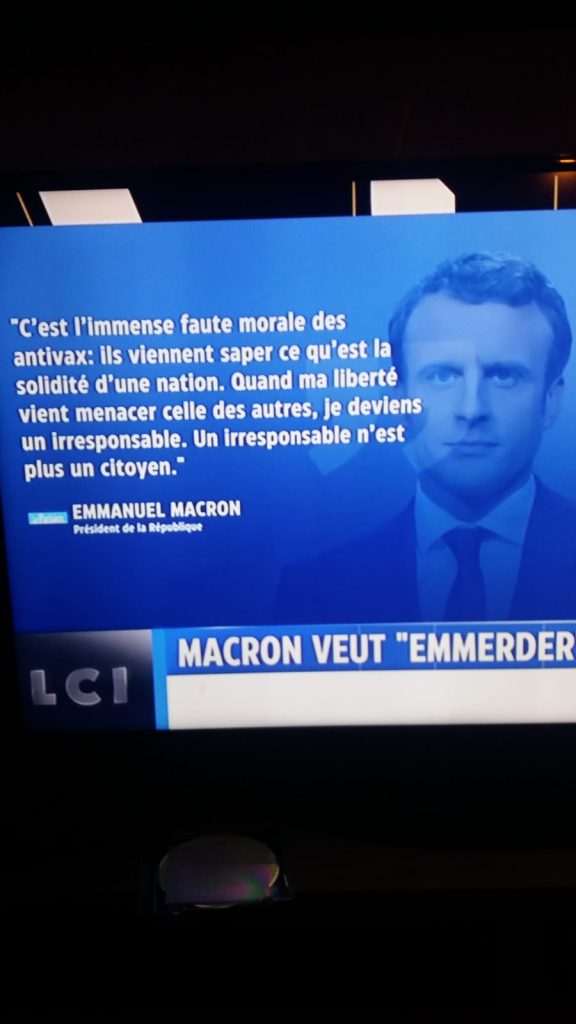 Macron vient de pisser sur toute l’histoire de France