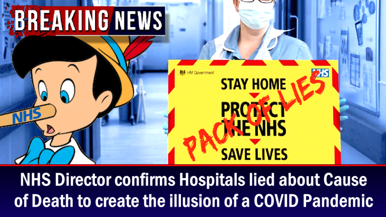 BREAKING : Un directeur du NHS confirme que les hôpitaux ont menti sur  la cause des décès pour créer l’illusion d’une pandémie de COVID….ILS  NOUS ont tous mentis Chine, Italie, France , ETC …