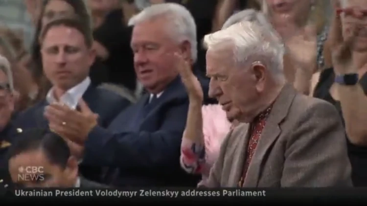 Zelensky et Trudeau ont rendu hommage à Yaroslav Hunka, un ancien NAZI de la Seconde Guerre Mondiale…