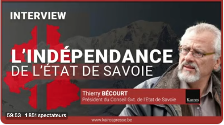 L’indépendance de l’État de Savoie
