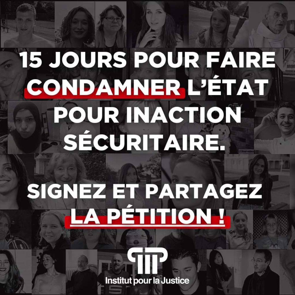 L’Institut pour la Justice porte plainte contre l’État français ...